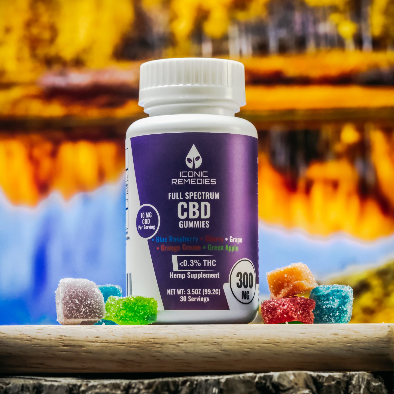 Full Spectrum CBD Gummies - Iconic Remedies